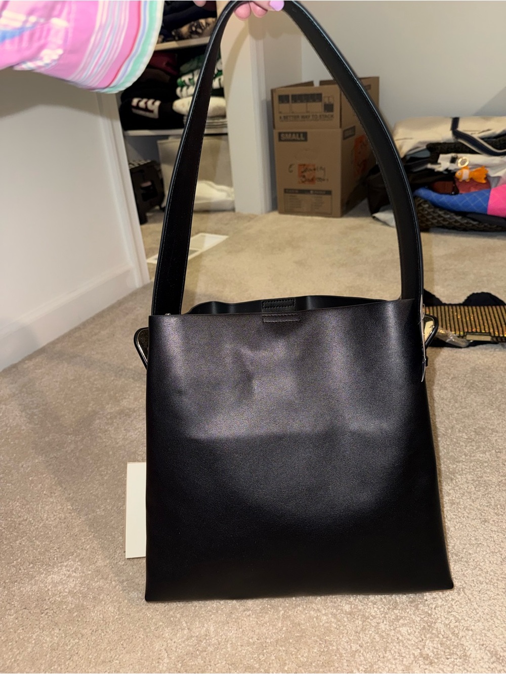 T.J.Maxx Black Shoulder Bag